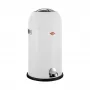 WESCO Kickmaster Soft Pedāļu atkritumu tvertne 33L Matēti balta