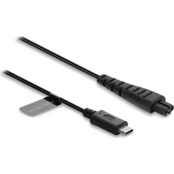 Delock USB Type-C™ lādēšanas kabelis 5 V elektriskajiem skuvekļiem, saderīgs ar Remington HC4250, MB4200, MB6850 sēriju – 1,2 m rezerves kabelis, melns
