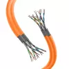 EFB Elektronik INFRALAN Cat.7 1000 AWG23 S/FTP 2x4P CPR Eca Oranžs 100m instalācijas kabelis