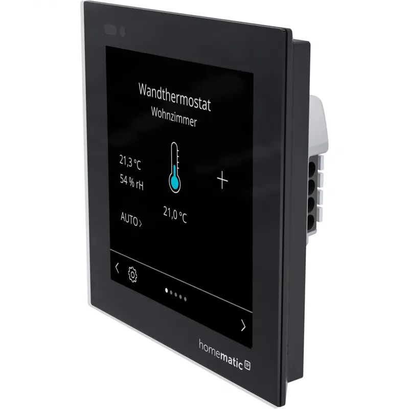 Homematic IP Glasdisplay - plus (HmIP-WGD-PL) viedās mājas skārienvadības displejs