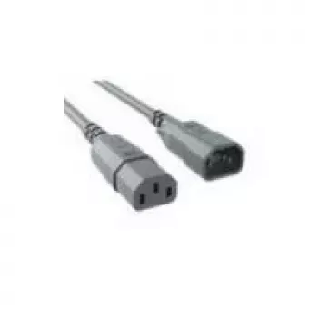 Bachmann pagarinātājvads CEE 7/7 uz CEE 7/3 3m melns