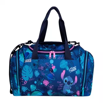 McNeill Sporttasche DISNEY-STITCH sporta soma, poliesters, zila ar Stitch apdruku, 20L