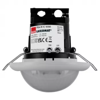 BEG LUXOMAT PD4-M-1C-DE griestu montāžas PIR klātbūtnes detektors, 230 V, 2300 W, balts