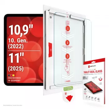E.V.I. DISPLEX Tablet Real Glass ekrāna aizsargs iPad 10.9 (10. paaudze) un iPad Pro 11