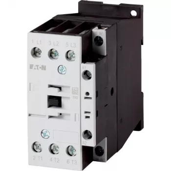 Eaton DILM17-10 Strāvas kontaktors, 3 polu, 1 NO palīgkontakts, 230 V AC 50 Hz / 240 V AC 60 Hz spole, 17 A, 7,5 kW
