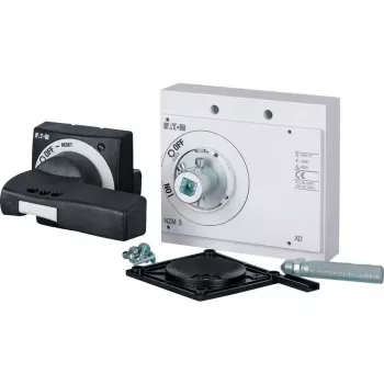 Eaton NZM3-XTVD-0 durvju sakabes rotācijas rokturis, melns, IP66, slēdzams