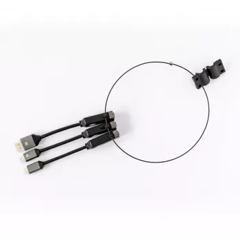 Kindermann HDMI Adapter Ring 4K60 - Alumīnija