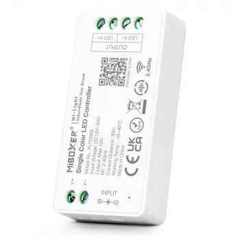 MIBOXER FUT036S vienkrāsas 2.4G LED dimmera kontrolieris DC12-24V