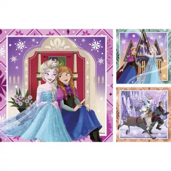 Ravensburger Disney Frozen 2 Bērnu Puzļu Komplekts - 3x49 gab.