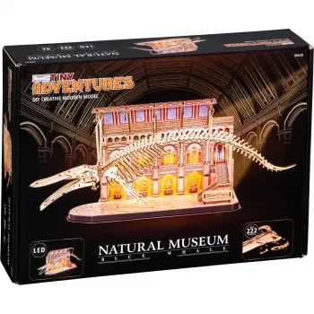 Revell Tiny Adventures Natural Museum Zilā vaļa saliekamais modelis