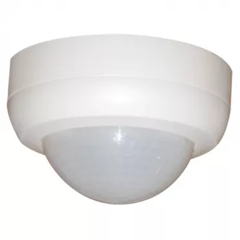 BEG LUXOMAT PD4 360° griestu PIR kustības detektors, 24 m darbības rādiuss, 1 kanāls, balts