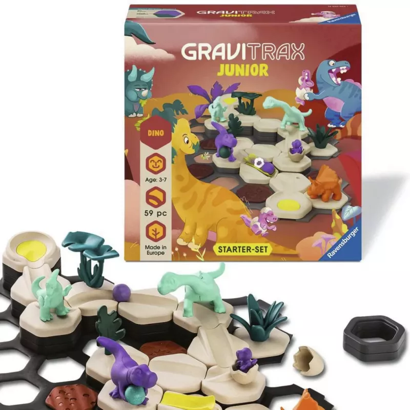 Ravensburger GraviTrax Junior sākuma kopa S Dino