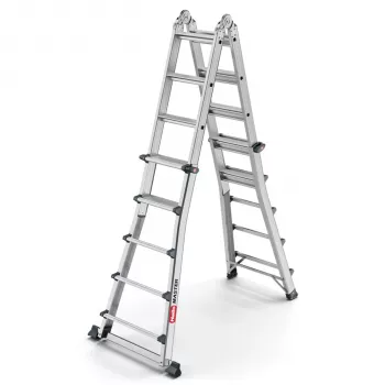 Hailo Master M100 4 x 5 pakāpju daudzfunkciju kāpnes