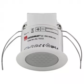 BEG PD11-KNXs-FLAT-DX-DE KNX klātbūtnes detektors, iemontējams, 360°, balts