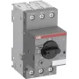 ABB MS116-0.16 Manuālais motora slēdzis, 0,1-0,16 A, 3 polu, Izslēgšanas klase 10, 690V AC, skrūvju spailes
