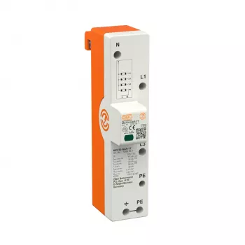 OBO BETTERMANN MCF30-NAR-TT LightningControllerRail 3 polu kombinētais zibens un pārsprieguma aizsargs ar NPE 255V