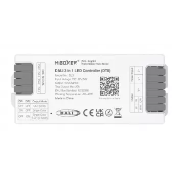 Miboxer DL2 LED DALI 3in1 kontrolieris (DT8)