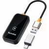 TechniSat Technicast 100 bezvadu CarPlay & Android Auto adapteris – melns, USB-C, Plug & Play