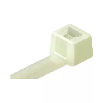 HellermannTyton UB300C-N-PA66-NA kabeļu saite 300x4.6 mm dabīgā krāsā (100 gab. iepakojums)