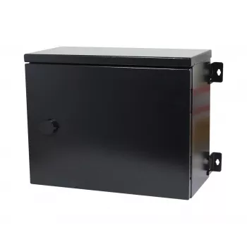ALLNET SO-DIN sērijas DIN sliežu sienas korpuss T223mm melns IP55