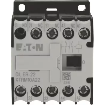 Eaton DILER-22 palīgkontaktors, 4 polu, 2NO+2NC, spole 230V 50Hz / 240V 60Hz