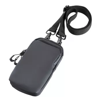 TROIKA BLACK SMARTBAG viedtālruņa plecu soma BBL68/BK