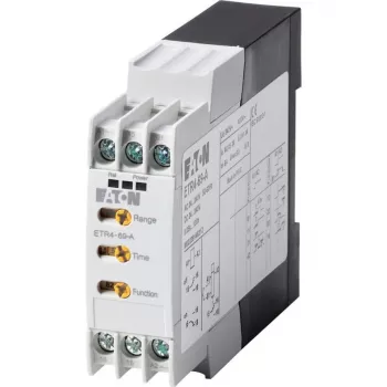EATON ETR4-69-A daudzfunkciju laika relejs, 1 pārslēgšanas kontakts, 24-240 V AC/DC, 0.05 s - 100 h, DIN sliede