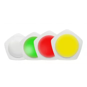 ALLNET ALL-PoE-CO2-LAMP CO2 gaisa kvalitātes luksofors ar RGBW LED, VOC sensoru, PoE un Wi-Fi