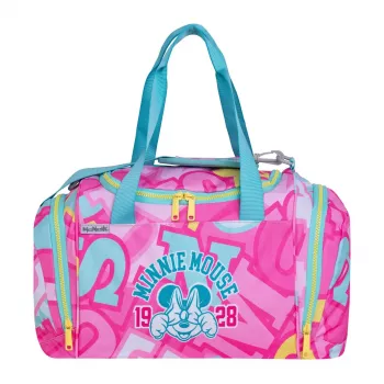 McNeill Disney Minnie Mouse sporta soma, rozā/sarkana, 16L, poliesters, bērniem