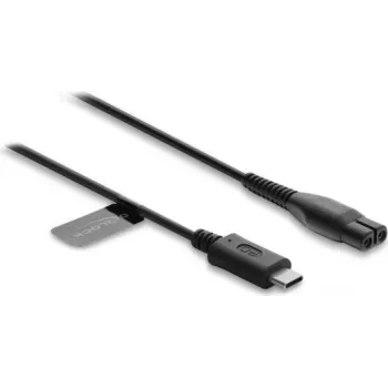 Delock USB Type-C skuvekļa lādēšanas kabelis 4.3 V Philips OneBlade 360 Face + Body saderīgs - 1 m