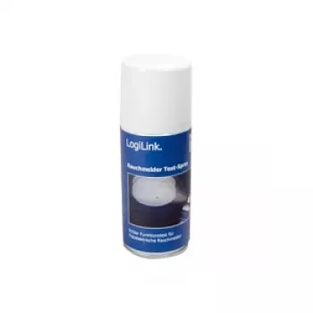 LogiLink RP0011 Dūmu detektoru testēšanas aerosols, 150 ml, nedegošs, bez CFC, bez atlikumiem, optiskajiem un jonizācijas detektoriem