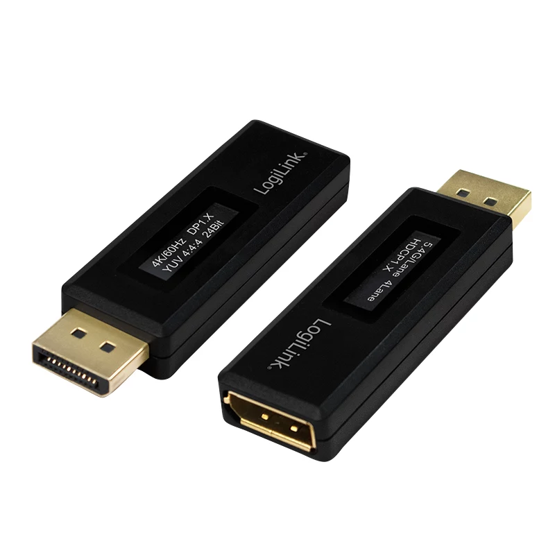 LogiLink CV0112 DisplayPort EDID Tester, melns