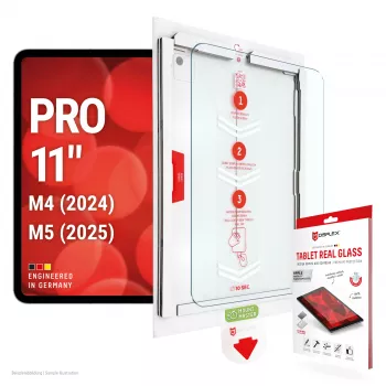 DISPLEX Tablet Real Glass iPad Pro 11 (2024/2025) ekrāna aizsargstikls no E.V.I.