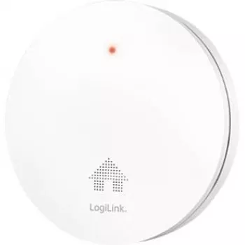 LogiLink SC0019 Ultra-plakans dūmu detektors, 10 gadu baterija, VdS sertificēts, balts