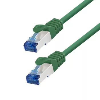 LogiLink Cat.6A S/FTP LSZH Patch Cable, 15m, Green, EconLine