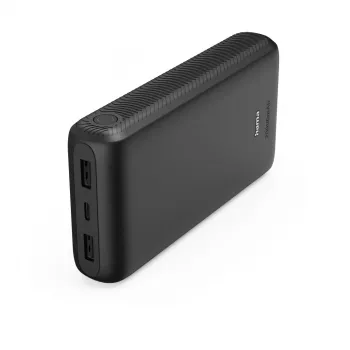 Hama Power Pack New Performance 20 20000 mAh, 2 USB-C, USB-A, antracīts