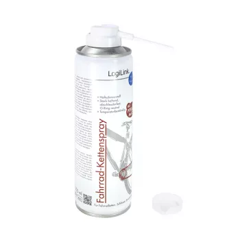LogiLink RP0024 ķēdes aerosols velosipēdam ar PTFE un MoS2, 300 ml