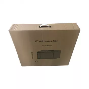 EFB Elektronik BASIC 15U sienas tīkla skapis, 19 collu, 450 mm dziļš, melns RAL 9005