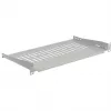 EFB ELEKTRONIK 19 collu 1U fiksēts plaukts, 250 mm dziļš, 10 kg slodze, gaiši pelēks RAL 7035