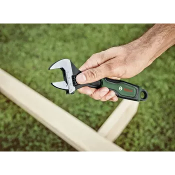 Bosch DIY regulējamā uzgriežņu atslēga 200 mm, 8 collu hroma-vanādija tērauds