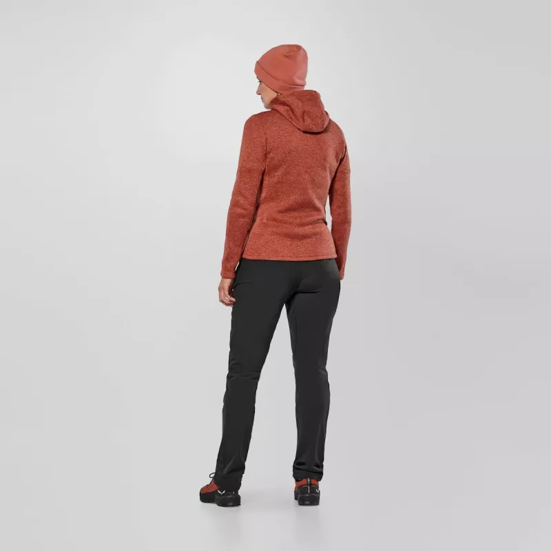 Salewa Puez Rocca PL kapuce jaka sievietēm Etruscan Red izmērs M