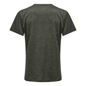 Salewa Puez Melange Dry īso piedurkņu T-krekls - Dark Olive Melange - XL