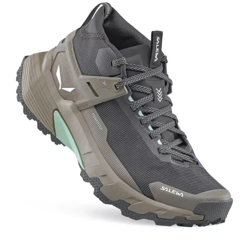 Salewa Pedroc 2 Mid PTX Sieviešu pārgājienu zābaki - Black Out/Bungee Cord - UK 4 (EU 36.5)