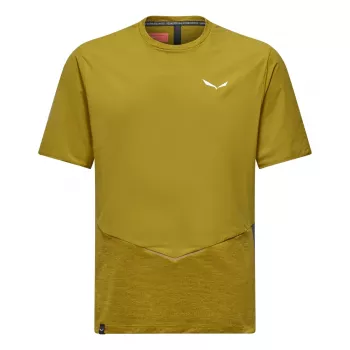 Salewa Pedroc Dry Wind T-krekls vīriešiem Olīvzaļš L izmērs