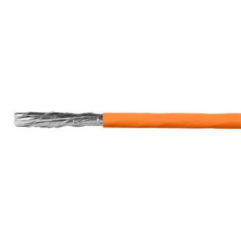 LogiLink Cat.7 600 MHz instalācijas kabelis 23 AWG CCA, S/FTP 50 m, oranžs
