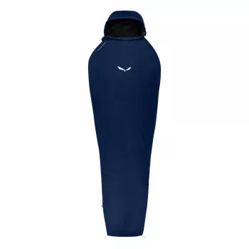 Salewa Micro II 800 sintētiskais guļammaiss 185 cm, kreisais rāvējslēdzējs, zils