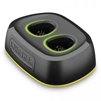 Kärcher 2.443-060.0 Duo ātrais lādētājs Battery Power 4 V akumulatoriem, 2 ligzdas