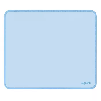 LogiLink Mouse Pad 220 x 250 mm Blue - Tekstila virsma, neslīdoša gumijas pamatne