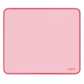 LogiLink peles paliktnis 220 x 250 mm rozā - auduma virsma, neslīdoša gumijas pamatne