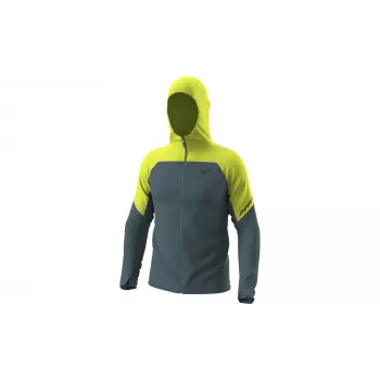 Dynafit Alpine Wind Jacket vīriešiem, Ultra Yellow, izmērs M - 105g salokāma vējaka skriešanai
